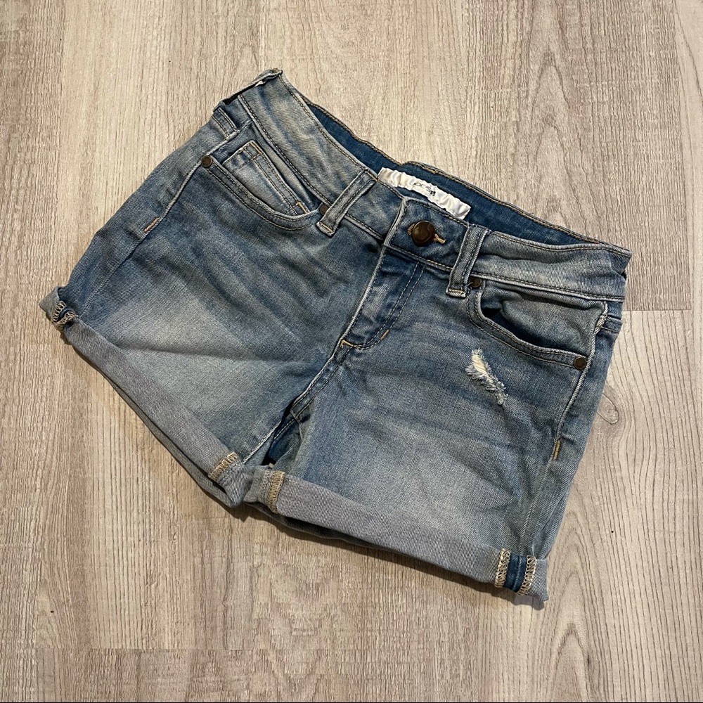 Joe’s Jeans Girls Distressed Jean Shorts Size 8